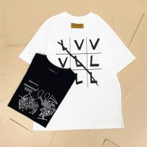 2026SS LOUIS VUITTON コピー Tシャツ ルイヴィトン 柄プリント 九宮格