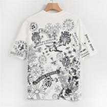 2026年春夏の新作  クロムハーツ コピー Tシャツ CHROME HEARTS 総柄