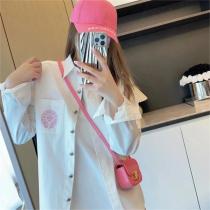 ♡クロムハーツ コピー シャツ CHROME HEARTS 桜色 春らしい雰囲気 女の子♪
