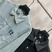 2026年春の新作 クロムハーツ コピー デニムジャケット CHROME HEARTS 刺繡ロゴ 