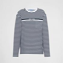 プラダ 偽物 長袖Tシャツ PRADA メリヤス ストライプ人気商品ランキング！