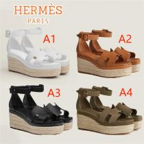  ☆2026ss春夏☆エルメス コピー Eze 30 サンダル 厚底 HERMES 続々完売