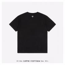 心地よい♪dior ｔシャツスーパーコピー2026トレンドユニセックス無限の夢六芒星プリント半袖
