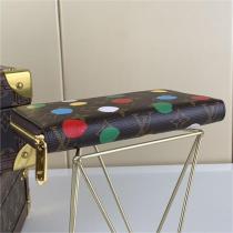 【Ⅿ81864】ルイヴィトン コピー 財布 LOUIS VUITTON  × YK ジッピー･ウォレット 草間彌生
