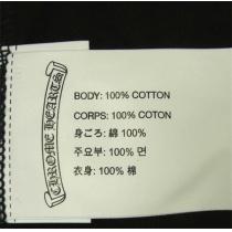 ✩稀少！！✩クロムハーツ 偽物 半袖Tシャツ バックロゴ CHROME HEARTS 100％綿生地