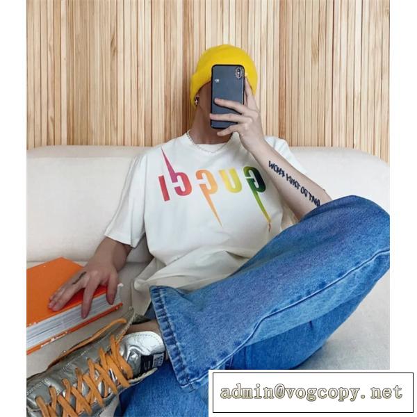 【2026話題商品】GUCC1ｔシャツコピー 新作人気ハイランドオシャレ男女OKオーバーサイズ上品