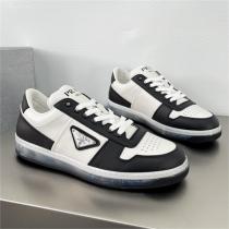△2026年大人気商品△プラダ コピー スニーカー PRADA  三角形ロゴ 小牛革 