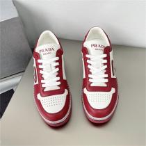 △2026年大人気商品△プラダ コピー スニーカー PRADA  三角形ロゴ 小牛革 
