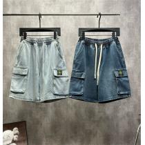 2026年男女OK☆ストーンアイランド ハーフパンツコピーSTONE ISLANDショットパンツデニム