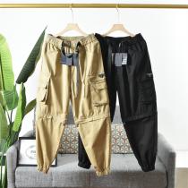 2WAY★PRADA通販 プラダ カーゴパンツ コピー 品質保証ハーフパンツお洒落スウェットパンツ170-65㎏着用ⅬサイズOK