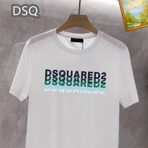 2026 ss トレンド DSQUARED2 コピー Tシャツ ゴーストイメージロゴ ディースクエアード 着心地抜群