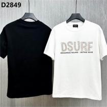 【♡2026年春夏新作】DSQUARED2 スーパー コピー Tシャツ ロゴプリント柄 ディースクエアード 肌触り高評価