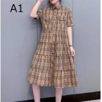 2026人気❤️バーバリー ワンピース新作BURBERRYコピー レディース新作チェック柄リラックス感