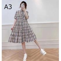 2026人気❤️バーバリー ワンピース新作BURBERRYコピー レディース新作チェック柄リラックス感