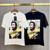  ♪2026年大活躍 ディースクエアード コピー ボブ・マーリー Tシャツ Bob Marley DSQUARED2 