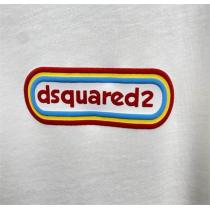 23年夏の流行 DSQUARED2 偽物 Tシャツ ディースクエアード 英字ロゴプリント 柔らかい生地感が魅力
