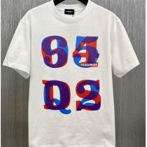 2026ss DSQUARED2 スーパー コピー Tシャツ 番号 ロゴプリント柄 ディースクエアード 上質な半袖