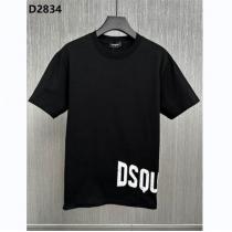 ★★23春夏流行 DSQUARED2 偽物 Tシャツ 左すそロゴプリントディースクエアード 暑い夏も快適♡♡