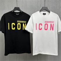 ♪2026春夏大活躍 トレンド DSQUARED2コピー Tシャツ イコンロゴ ディースクエアード  ICON
