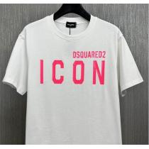 ♪2026春夏大活躍 トレンド DSQUARED2コピー Tシャツ イコンロゴ ディースクエアード  ICON