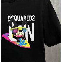 ディースクエアード スーパー コピー Tシャツ  DSQUARED2 「チロドッグ」 ICONロゴ メンズ