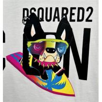 ディースクエアード スーパー コピー Tシャツ  DSQUARED2 「チロドッグ」 ICONロゴ メンズ