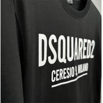 ♡♡23年不可欠なアイテム DSQUARED2 コピー Tシャツ ロゴ柄 ディースクエアード 暑い夏も快適