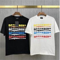 2026年コーデの主役 DSQUARED2スーパー コピー ロゴ半袖Tシャツ ディースクエアード コットン生地