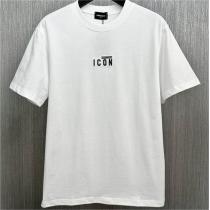 DSQUARED2コピー Tシャツ iconロゴ ディースクエアード 滑らかで柔らかい手触り♪♪