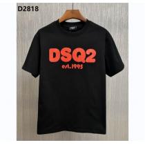 23ss夏の万能アイテム DSQUARED2 偽物Tシャツ ロゴプリント 3色 ディースクエアード 肌触りが心地よい