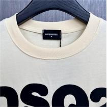 23ss夏の万能アイテム DSQUARED2 偽物Tシャツ ロゴプリント 3色 ディースクエアード 肌触りが心地よい