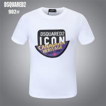 23ssトレンド感満載★★DSQUARED2 コピー Tシャツ ICONロゴ 矢印 ディースクエアード