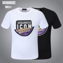 23ssトレンド感満載★★DSQUARED2 コピー Tシャツ ICONロゴ 矢印 ディースクエアード