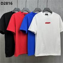 メンズライクな雰囲気漂う☆ DSQUARED2 スーパーコピー Tシャツ 4色 快適な着心地 ディースクエアード 