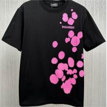 2026年春夏の人気トレンド ディースクエアード スーパーコピー Tシャツ 暈し染めプリント DSQUARED2
