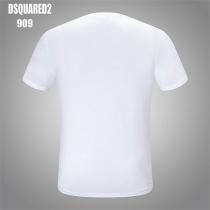 メンズの必需品 ディースクエアード コピー Tシャツ 塗りつぶし iconロゴ DSQUARED2