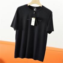 2026抜群の通気性 フェンディ コピー Tシャツ FENDI モダール生地 モンスターロゴ刺繍 大人の落ち着き