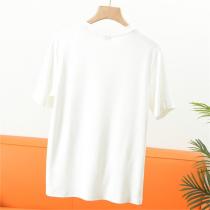 2026抜群の通気性 フェンディ コピー Tシャツ FENDI モダール生地 モンスターロゴ刺繍 大人の落ち着き