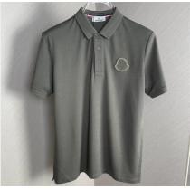 定番＆人気トレンド MONCLER スーパーコピー  ポロシャツ 無地 透明ロゴ貼り付け モンクレール 