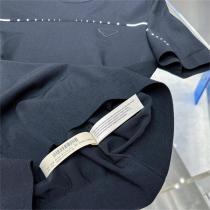 △2026年春先アイテム△ プラダ スーパーコピー Tシャツ 丸首 PRADA  ポリエステルとレーヨンの混紡