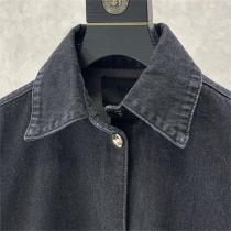 2026年限定激安通販♡♡ PRADA スーパーコピー デニム半袖シャツ プラダ  2色 