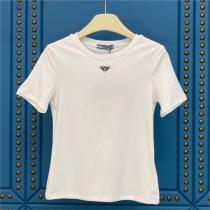 PRADA スーパーコピー セットアップ 2点セットプラダ Tシャツ＆スカート 三角ロゴ レディース 