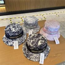 DIOR激安通販❤️ディオールバケットハットコピー男女OKお洒落ブラック☆グレー☆ネイビー☆ピンク☆