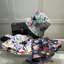 ♡夏の定番アイテム♡♡プラダ スーパーコピー バケットハット 花柄 モノグラム 三角ロゴ PRADA 