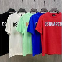 メンズライクな印象♪♪ DSQUARED2 コピー Tシャツ ディースクエアード 5色 コットン