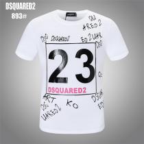気軽に今っぽく♡♡ DSQUARED2 偽物 Tシャツ ディースクエアード シャリ感 「23」番号ロゴ