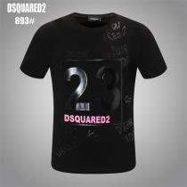 気軽に今っぽく♡♡ DSQUARED2 偽物 Tシャツ ディースクエアード シャリ感 「23」番号ロゴ