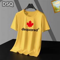 大人の余裕を感じさせる ディースクエアード 偽物 Tシャツ DSQUARED2 モミジ ロゴ カジュアル
