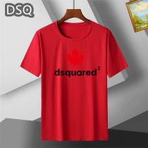大人の余裕を感じさせる ディースクエアード 偽物 Tシャツ DSQUARED2 モミジ ロゴ カジュアル
