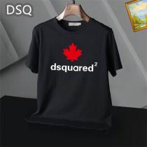 大人の余裕を感じさせる ディースクエアード 偽物 Tシャツ DSQUARED2 モミジ ロゴ カジュアル